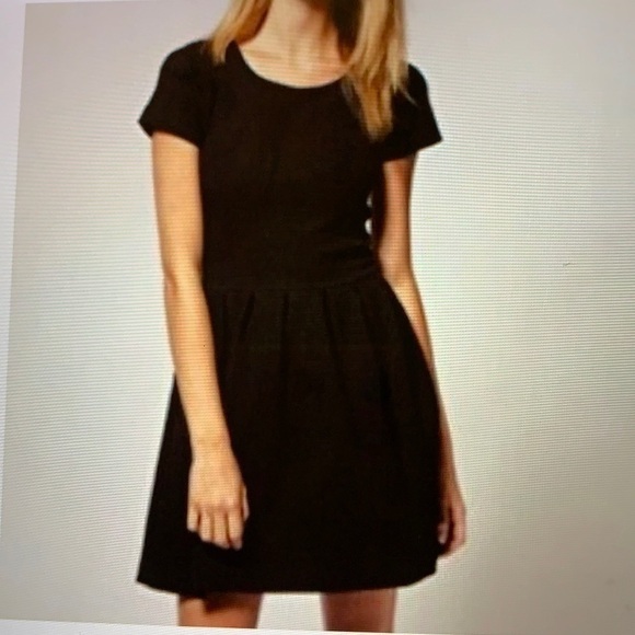Ganni Basketweave Fit and Flare mini Dress - Picture 1 of 8